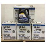 (4) Mobil Delvac 4ct 1 Gal 15W-40 Diesel Engine Oi
