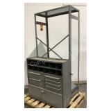 Metal Cabinet & Shelving Unit