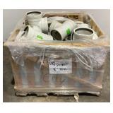 (18) 8" PVC Tee Pipes