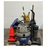 Vaccums, Mop Bucket & More