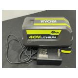 Ryobi 40V Battery & Charger
