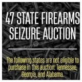 States Not Eligible for Bidding - TN, GA, & AL