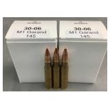 (40) Rnds Reloaded 30-06 M1 Garand Ammo