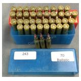 (40) Rnds Reloaded 243 WIN Ammo
