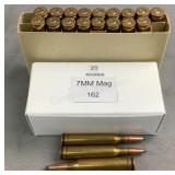 (40) Rnds Reloaded 7mm MAG Ammo