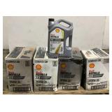 (4) Shell 3ct 1 Gallon 10W-30 Diesel Engine Oil Ro