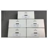 (250) Rnds Reloaded 9mm ammo