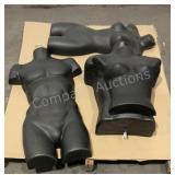 (11) Half Form Torso Mannequins