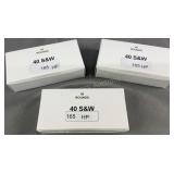 (150) Rnds Rounds 40 S&W Ammo