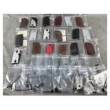 (18) Assorted Sig P238 Grips and grip screws
