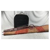 (2) Soft Rifle Cases and (1) Youth Archery Target