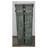 (2) Surplus PA-154 Mortar Ammo Can for Various Mor