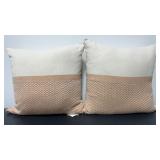 (2) LR Home Pillows