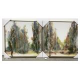 Streamline Gilded Path Canvas Art Set