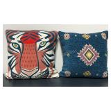 (2) Decor Pillows