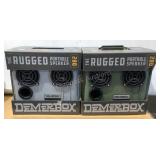 (2) Demerbox Bluetooth Speaker