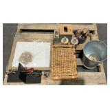 Book Ends, Bath Accessory Set & More