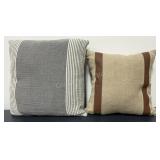 (2) Throw Pillows