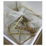 Zeugma Gold Lantern Chandelier HD113