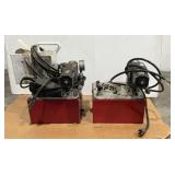 Power Team Hydraulic Power Pump And Tank