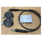 (2) 30-Ton Hydraulic Pancake Cylinders