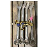 (4) Wright Grip 2-1/2' Combo Wrenches