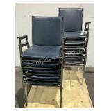 (11) Stackable Chairs