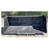 96' Large Scoop Bucket Skid Steer Attach USA Made