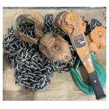 Harrington 9 Ton Ratcheting Chain Hoist