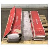 (4) Sprinkflex 10ct 40'x1/2'SS Flex Sprinkler Hose