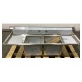 Regency 2-Bay Stainless Steel Sink