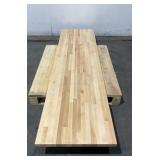 8'x25'x1-1/2' Butcher Block