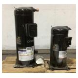 (2) Scroll Compressors