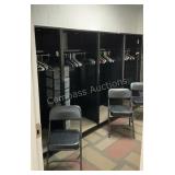 Lockers, TV & Folding Chairs
