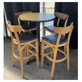 High Top Dining Table & Stools