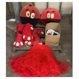 Looie & Loouise Mascot Parts