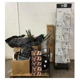 Display Racks, Baseball Gear & More