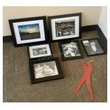 (6) Framed Lookouts Memorabilia