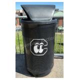 Outdoor Metal Trash Can