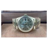 $25,000 Genuine Rolex Oyster Per 18k Yellow Gold D