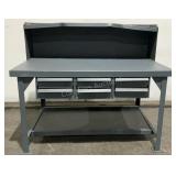 Durham Heavy Duty Steel Shop Table