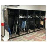 Home Team Lockers & Folding Chairs