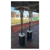(2) Mosaic Patio Propane Heaters