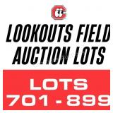 Lookouts Field Auction - Lots 701-899