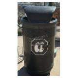 Lookouts Outdoor Metal Trash Receptacle