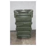 Military M16/AR15 Storage & Shipping Case 12 Rifle