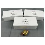 (150) Rnds Reloaded .45 ACP 230g HP