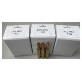 (60) Rnds Reloaded 270 Winchester 150g Soft Point
