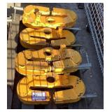 (6) General Clamp 6" to 12" 4-1/2 Ton Beam Clamps