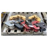 (8) Assorted Beam Clamps